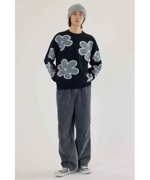 RODEO CROWNS WIDE BOWL（ロデオクラウンズワイドボウル）の「フラワーモールニットトップス（ニット/セーター・レディース・ホワイト系その他/ベージュ系その他/ブラック系その他・FREE）」の18枚目の写真