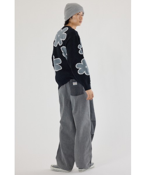 RODEO CROWNS WIDE BOWL（ロデオクラウンズワイドボウル）の「フラワーモールニットトップス（ニット/セーター・レディース・ホワイト系その他/ベージュ系その他/ブラック系その他・FREE）」の19枚目の写真