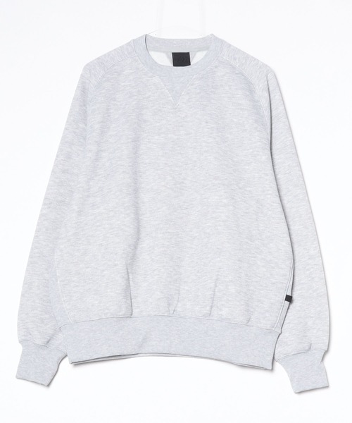 DAIWA PIER39（ダイワピア39）の「DAIWA PIER39 TECH SWEAT CREW FREEDOM SLEEVE BE-51025W ダイワ ピア39（スウェット・メンズ・ヘザーグレー/ブラック・X-LARGE/MEDIUM/LARGE/SMALL）」の8枚目の写真