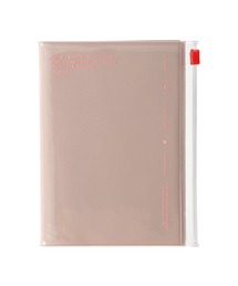 funlog（ファンログ）の「ファンログ マークス ライフログ用日付フリー手帳  1ページ2日 A6正寸 クリアスライドジッパー（手帳/メモ帳）」