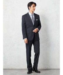 HARUYAMA（ハルヤマ）の「【WEB限定】 スーツ 2つボタン ストライプ 上下ウォッシャブル（スーツセット）」