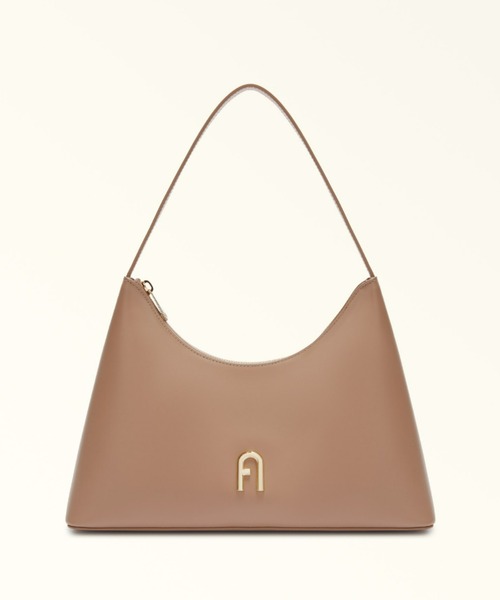 FURLA(フルラ)の「フルラ ディアマンテ ショルダーバッグ S(トートバッグ・レディース・サンドベージュ/ブラック/ライトブルー・ONE SIZE)」の3枚目の写真