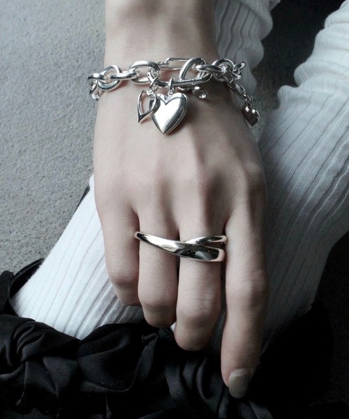 Soierie(ソワリー)の「ロケット ブレスレット / Locket bracelet(ブレスレット・レディース・シルバー・FREE)」の7枚目の写真