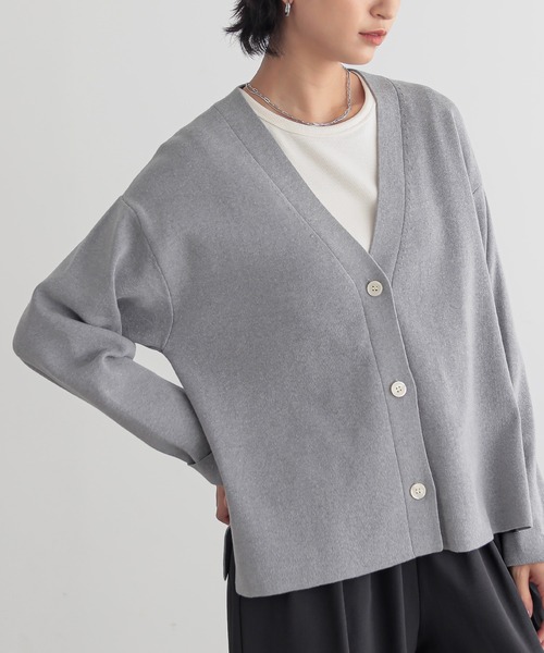 Nothing written カーディガン　グレー Nothing written カーディガン グレー