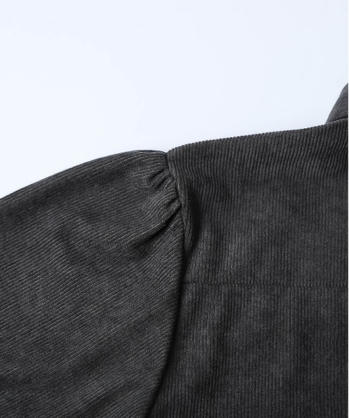 SUGAR BISKET（シュガービスケット）の「コーデュロイ ティアード フレアワンピース（ワンピース・レディース・ブラウン/カーキ/ブラック・C/フリー）」の11枚目の写真