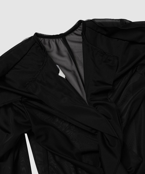 YOHEI OHNO（ヨウヘイオオノ）の「Neontetra Tulle Top（その他トップス・レディース・ブラック/ブラウン・36）」の6枚目の写真