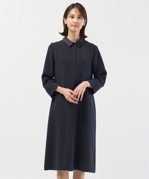 J &W DAVIDSON 新品未使用　7分袖ワンピース　定価63800円 セール】婦人 二重編み七分袖ワンピース（ワンピース）｜無印良品