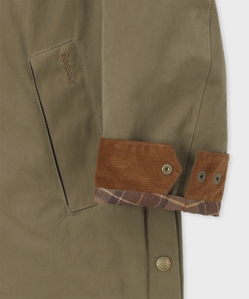 Paul Smith(ポールスミス)の「"Paul Smith Loves Barbour" Beeston ピーチスキンジャケット / 253701 MCA1086(その他アウター・メンズ・キャメル/ブラック・40/38/36/42)」の8枚目の写真