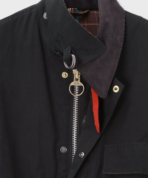 Paul Smith(ポールスミス)の「"Paul Smith Loves Barbour" Beeston ピーチスキンジャケット / 253701 MCA1086(その他アウター・メンズ・キャメル/ブラック・40/38/36/42)」の13枚目の写真