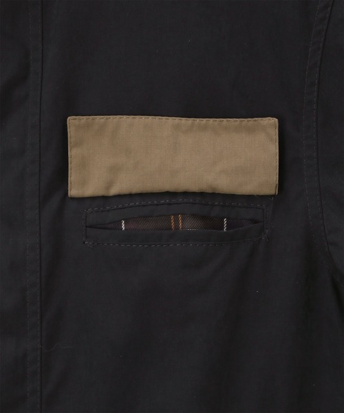 Paul Smith(ポールスミス)の「"Paul Smith Loves Barbour" Beeston ピーチスキンジャケット / 253701 MCA1086(その他アウター・メンズ・キャメル/ブラック・40/38/36/42)」の14枚目の写真
