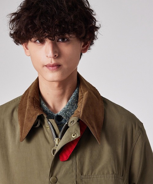 Paul Smith Loves Barbour' Beeston ピーチスキンジャケット / 253701