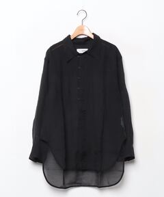 美品　ミューズドゥーズィエムクラス　cotton voile ギャザー ブラウス ミューズ ドゥーズィエム クラス cotton voile ギャザー
