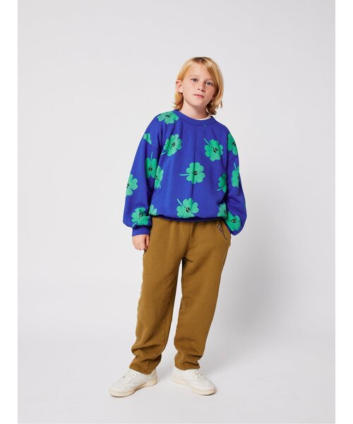 BOBO CHOSES（ボボショーズ）の「Bobo Choses jogging長パンツ【キッズ】（スウェットパンツ・キッズ・カーキ・100/110/120/130/140）」の4枚目の写真