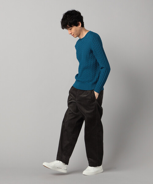 COMME CA MEN（コムサメン）の「太コーデュロイ 2タックパンツ（その他パンツ・メンズ・チャコールグレー/ブラック・S/M/L）」の20枚目の写真