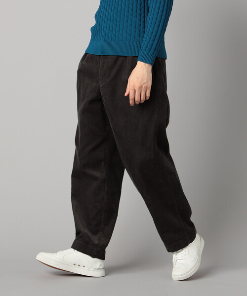COMME CA MEN（コムサメン）の「太コーデュロイ 2タックパンツ（その他パンツ・メンズ・チャコールグレー/ブラック・S/M/L）」の11枚目の写真