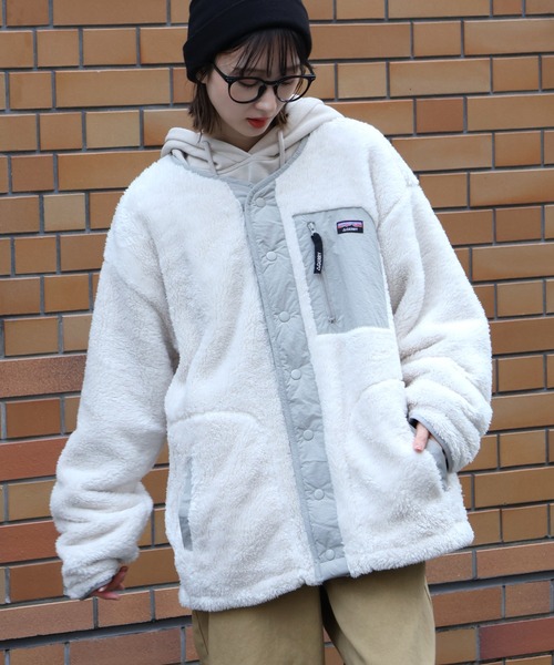 セール】【GERRY/ジェリー】ソフトボア ナイロン切替ノーカラー