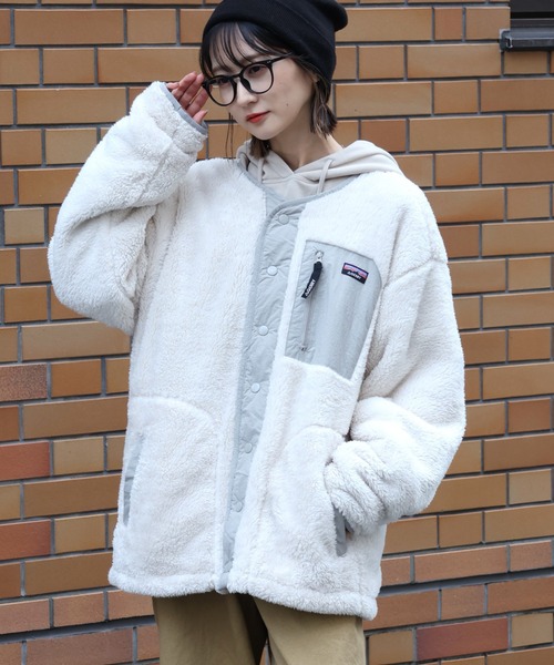 セール】【GERRY/ジェリー】ソフトボア ナイロン切替ノーカラー