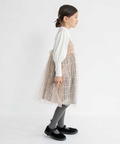 BRANSHES(ブランシェス)の「【もちもちニットソー】袖ボリューム長袖Tシャツ(Tシャツ/カットソー・キッズ・チャコールグレー/アイボリー/ブラウン・100/110/80/90/140/150/120/130)」の15枚目の写真