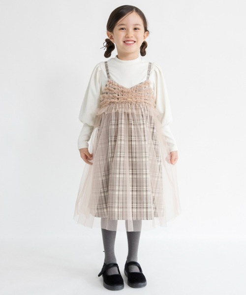 BRANSHES(ブランシェス)の「【もちもちニットソー】袖ボリューム長袖Tシャツ(Tシャツ/カットソー・キッズ・チャコールグレー/アイボリー/ブラウン・100/110/80/90/140/150/120/130)」の14枚目の写真