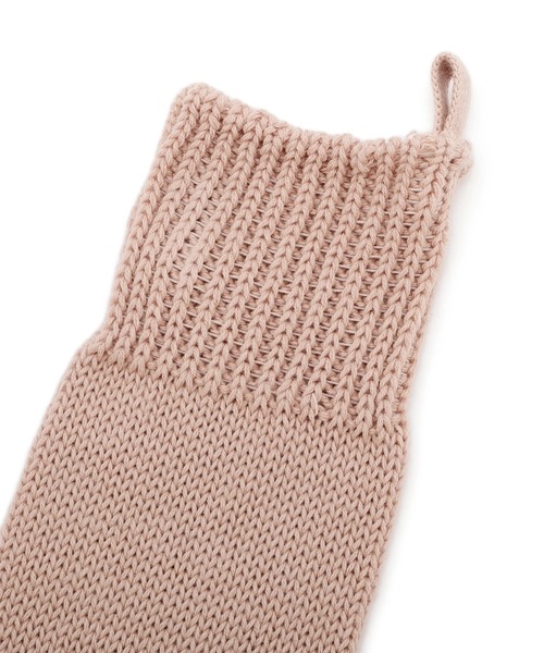 MARGARET HOWELL（マーガレットハウエル）の「COTTON CASHMERE SOCKS（ソックス/靴下・レディース・ピンク/ホワイト/グレー・FREE）」の4枚目の写真