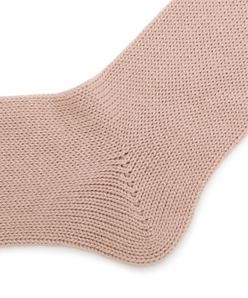 MARGARET HOWELL（マーガレットハウエル）の「COTTON CASHMERE SOCKS（ソックス/靴下・レディース・ピンク/ホワイト/グレー・FREE）」の5枚目の写真