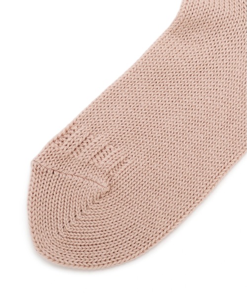 MARGARET HOWELL（マーガレットハウエル）の「COTTON CASHMERE SOCKS（ソックス/靴下・レディース・ピンク/ホワイト/グレー・FREE）」の6枚目の写真