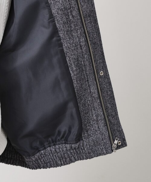 THE SHOP TK （ザ ショップ ティーケー ）の「ツイードフライトビッグブルゾン 【洗濯機OK／セットアップ可】（ブルゾン・メンズ・キャメル/グレー系その他4・02/03/04）」の13枚目の写真