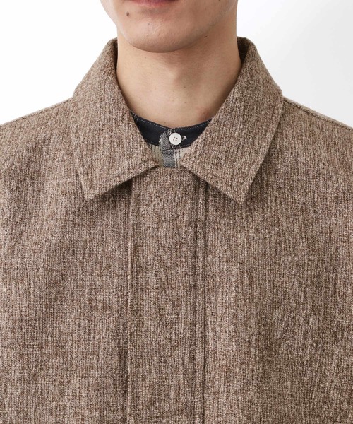 THE SHOP TK （ザ ショップ ティーケー ）の「ツイードフライトビッグブルゾン 【洗濯機OK／セットアップ可】（ブルゾン・メンズ・キャメル/グレー系その他4・02/03/04）」の21枚目の写真