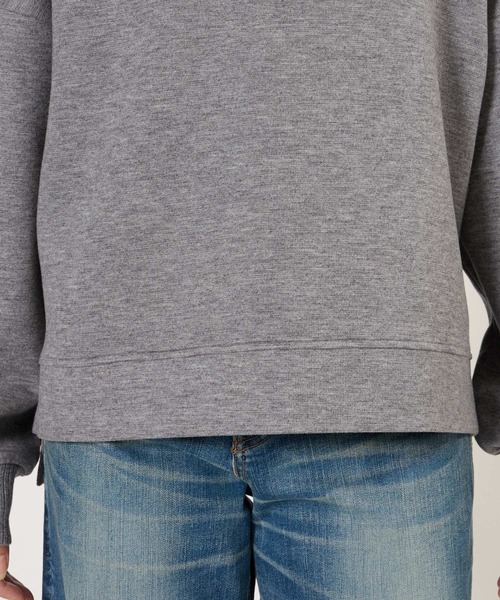 BARNYARDSTORM(バンヤードストーム)の「BARNYARDSTORM / TRスムースボートネックプルオーバー(Tシャツ/カットソー・レディース・ピンク/ホワイト/グレー・S/M)」の9枚目の写真