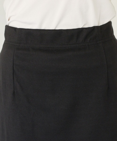 LAVEANGE(ラビアンジェ)の「ウールライクカットナロースカート(スカート・レディース・ブラウン/ブラック・5L/M/4L/3L/LL)」の9枚目の写真