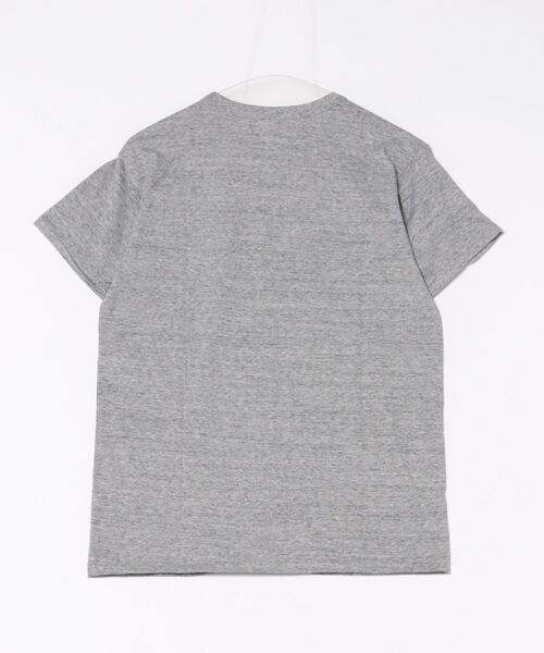 WHITE LINE(ホワイトライン)の「【RES】【WHITE LINE(ホワイトライン)】丸胴S撚りTシャツ(Tシャツ/カットソー・メンズ・グレー/ホワイト・44)」の3枚目の写真
