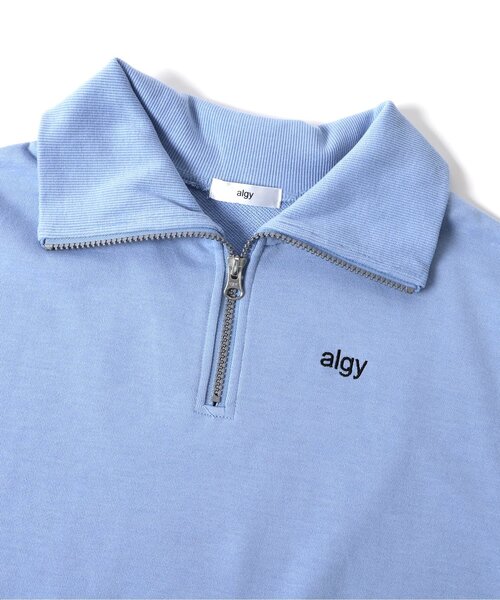 algy(アルジー)の「ハーフジップハートBIGトレーナー(スウェット・キッズ・グレー/ブラック/サックスブルー・XX-SMALL/X-SMALL/SMALL/MEDIUM)」の10枚目の写真