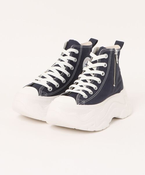 CONVERSE（コンバース）の「《CONVERSE》ALLSTAR CITYHIKE Z HI（スニーカー・レディース・ダークグリーン/ダークネイビー・22.5cm/23.0cm/23.5cm/24.0cm/24.5cm/25.0cm）」の2枚目の写真