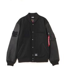 Alpha Industries（アルファインダストリーズ）の「Alpha Industries/アルファインダストリーズ/ALPHA LETTERMAN JACKET/レターマン ジャケット（ブルゾン）」