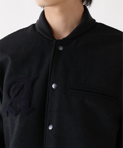 Alpha Industries（アルファインダストリーズ）の「Alpha Industries/アルファインダストリーズ/ALPHA LETTERMAN JACKET/レターマン ジャケット（ブルゾン・メンズ・ブラック・2XL/L/M/XL）」の5枚目の写真