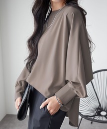 ReDial（リダイアル）の「リブカフスルーズブラウス（シャツ/ブラウス）」