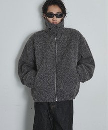 メンズのブルゾン（グレー/灰色系・フェイクファー）ファッション通販
