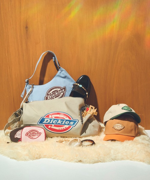 Casselini(キャセリーニ)の「【Dickies × Casselini】ラインストーンロゴショルダーバッグ(ショルダーバッグ・レディース・ブラック/サックスブルー/ブラウン/ベージュ・FREE)」の10枚目の写真