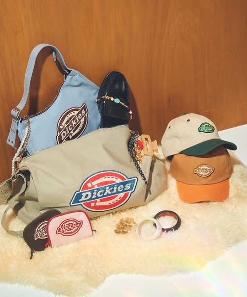 Casselini(キャセリーニ)の「【Dickies × Casselini】ラインストーンロゴショルダーバッグ(ショルダーバッグ・レディース・ブラック/サックスブルー/ブラウン/ベージュ・FREE)」の11枚目の写真