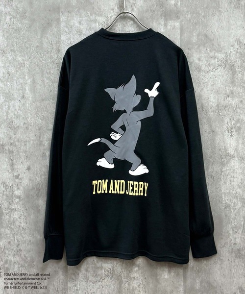 Tom&Jerry(トムアンドジェリー)の「【TOM&JERRY/トム&ジェリー】バックプリント BIGスウェット(スウェット・メンズ・ベージュ系その他2/ベージュ系その他/ベージュ系その他4/ブルー系その他/ネイビー/チャコール/ベージュ/ブラック系その他/ベージュ系その他3/グレー系その他/ブラック/カーキ/グレイッシュベージュ・L/M/XL)」の5枚目の写真