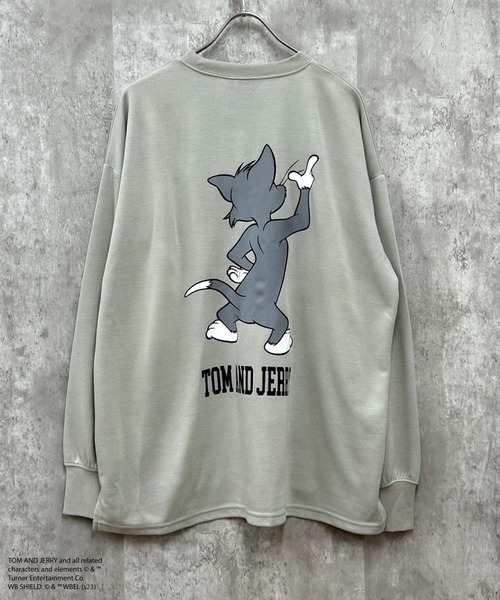 Tom&Jerry(トムアンドジェリー)の「【TOM&JERRY/トム&ジェリー】バックプリント BIGスウェット(スウェット・メンズ・ベージュ系その他2/ベージュ系その他/ベージュ系その他4/ブルー系その他/ネイビー/チャコール/ベージュ/ブラック系その他/ベージュ系その他3/グレー系その他/ブラック/カーキ/グレイッシュベージュ・L/M/XL)」の10枚目の写真