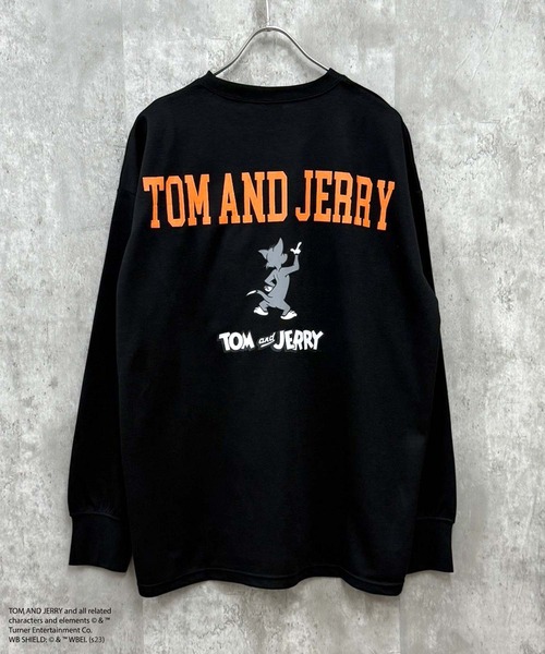 Tom&Jerry(トムアンドジェリー)の「【TOM&JERRY/トム&ジェリー】バックプリント BIGスウェット(スウェット・メンズ・ベージュ系その他2/ベージュ系その他/ベージュ系その他4/ブルー系その他/ネイビー/チャコール/ベージュ/ブラック系その他/ベージュ系その他3/グレー系その他/ブラック/カーキ/グレイッシュベージュ・L/M/XL)」の3枚目の写真