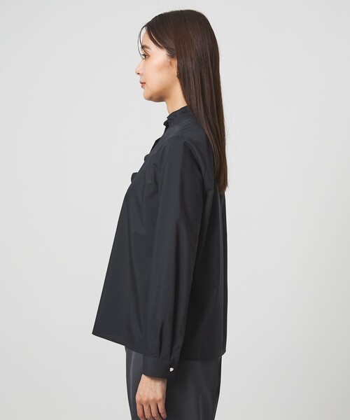 green label relaxing（グリーンレーベルリラクシング）の「フリル ディテール ブラウス マシンウォッシャブル UVカット（シャツ/ブラウス・レディース・ホワイト/ネイビー/ライトブルー・FREE）」の13枚目の写真