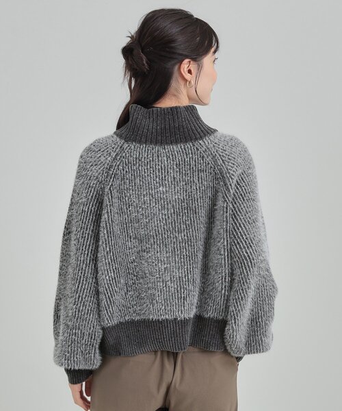 Cutie Blonde(キューティーブロンド)の「大人カジュアルスタイルに フェザーストライプモールブルゾン(ブルゾン・レディース・ボルドー/チャコール/ナチュラル・00)」の20枚目の写真