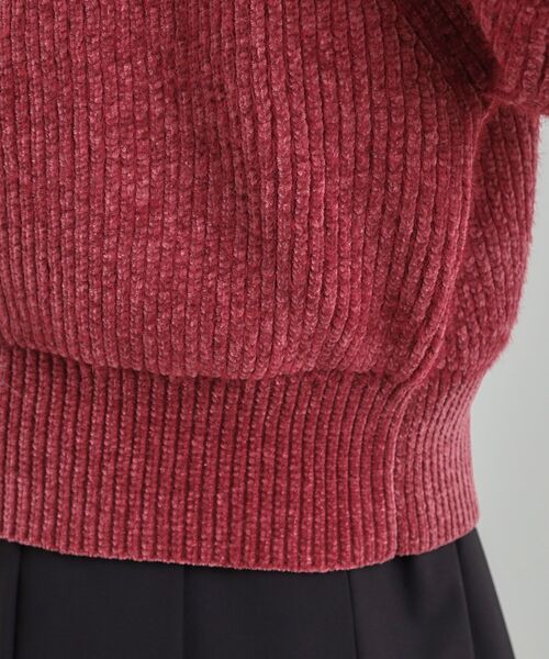 Cutie Blonde(キューティーブロンド)の「大人カジュアルスタイルに フェザーストライプモールブルゾン(ブルゾン・レディース・ボルドー/チャコール/ナチュラル・00)」の9枚目の写真