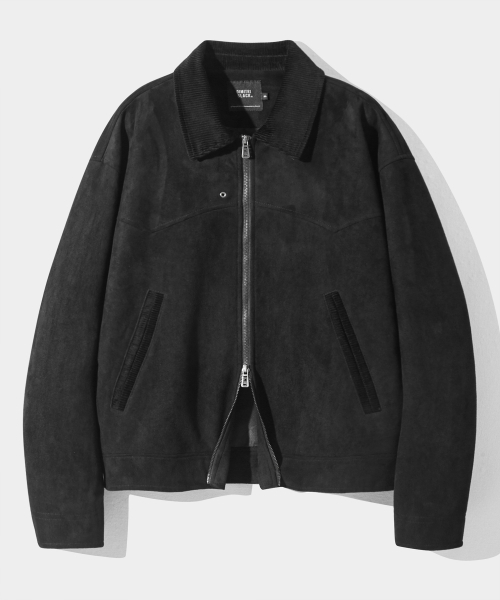 DIMITRI BLACK(ディミトリブラック)の「2WAY WESTERN VEGAN SUEDE JACKET_BLACK(MA-1・レディース・その他・X-LARGE/MEDIUM/LARGE)」の2枚目の写真
