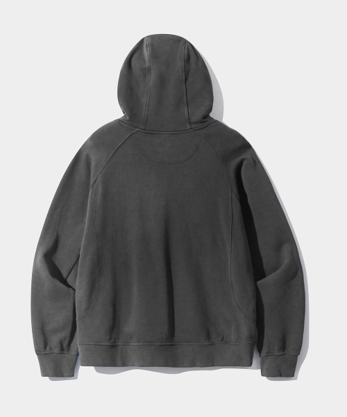 DIMITRI BLACK(ディミトリブラック)の「VLAD ピグメントスラッシュフードTシャツ_チャコール(パーカー・レディース・その他・MEDIUM/LARGE/X-LARGE)」の3枚目の写真