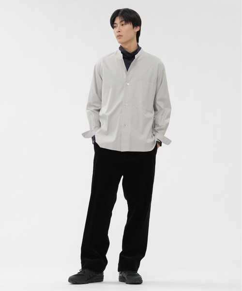 MARGARET HOWELL（マーガレットハウエル）の「BRUSHED COTTON TWILL（シャツ/ブラウス・メンズ・ライトグレー・SMALL/MEDIUM/LARGE）」の7枚目の写真