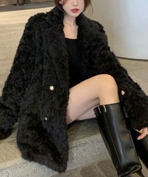 エコファージャケット もこもこブルゾン冬
