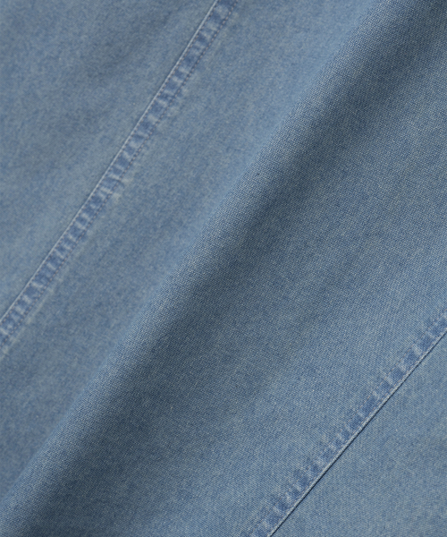 MILLO WOMEN（ミロウーマン）の「コルセットミディシャツ[フェードブルー]（シャツ/ブラウス・レディース・その他・SMALL/MEDIUM）」の7枚目の写真